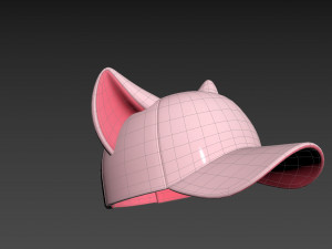 Prop032 Cat Cap 3D Model