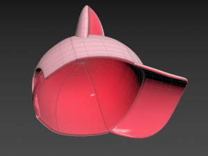 Prop032 Cat Cap 3D Model