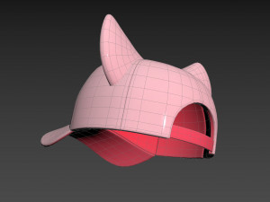 Prop032 Cat Cap 3D Model