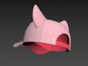 Prop032 Cat Cap 3D Model
