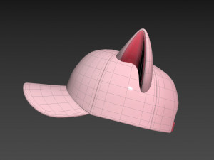 Prop032 Cat Cap 3D Model