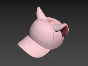 Prop032 Cat Cap 3D Model