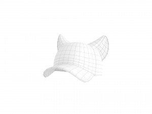 Prop032 Cat Cap 3D Model