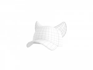 Prop032 Cat Cap 3D Model
