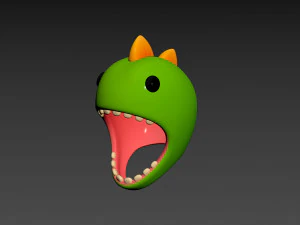 Prop034 Dinosaur Hat 3D Model