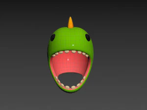 Prop034 Dinosaur Hat 3D Model