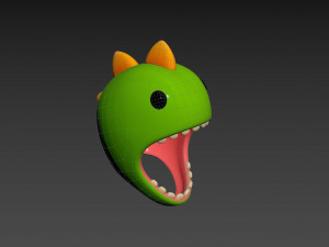Prop034 Dinosaur Hat 3D मॉडल