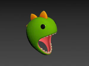 Prop034 Dinosaur Hat 3D Model