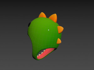 Prop034 Dinosaur Hat 3D मॉडल