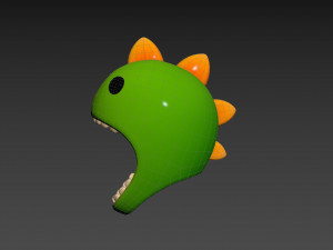 Prop034 Dinosaur Hat 3D मॉडल