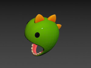 Prop034 Dinosaur Hat 3D मॉडल