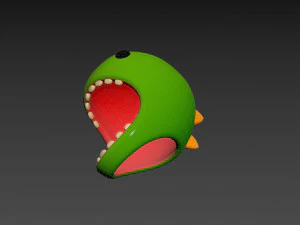 Prop034 Dinosaur Hat 3D Model