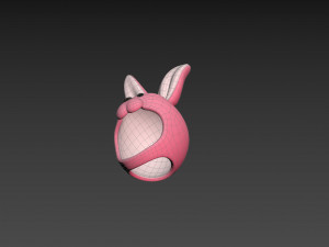 Prop035 Rabbit Hat 3D 모델