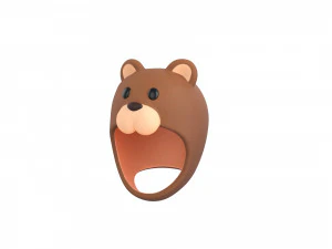 Prop036 Chap&eacute;u de Urso Modelo 3D