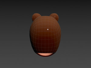 Prop036 Bear Hat 3Dモデル