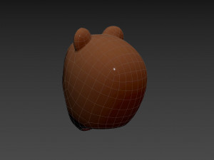 Prop036 Bear Hat 3Dモデル