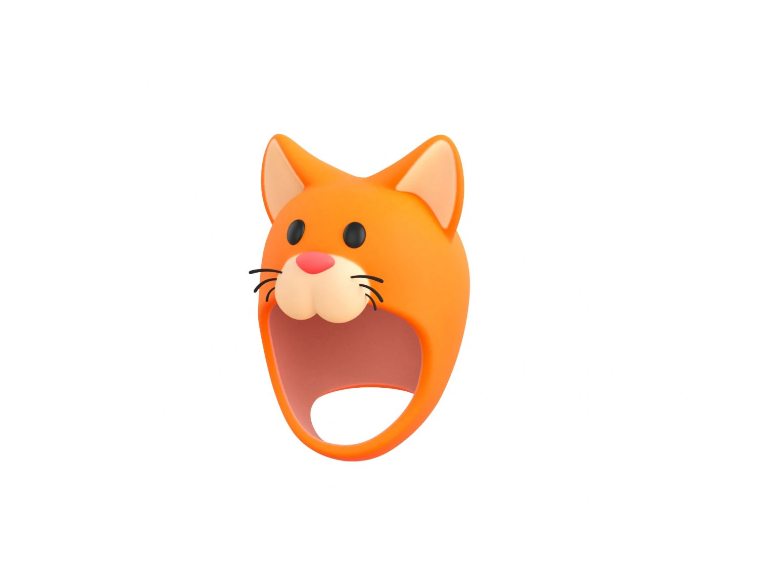 Prop037 Cat Hat 3D Model .c4d .max .obj .3ds .fbx .stl .blend