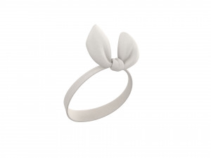 Prop038 White Headband 3D Model