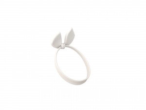 Prop038 White Headband 3D Model