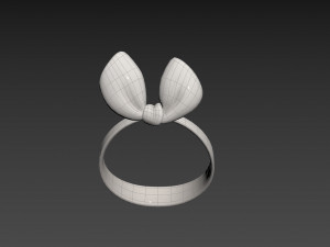 Prop038 White Headband 3D Model