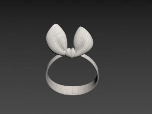 Prop038 White Headband 3D Model