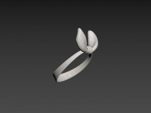 Prop038 White Headband 3D Model