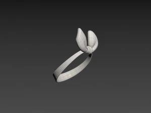 Prop038 White Headband 3D Model
