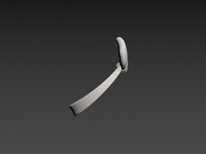 Prop038 White Headband 3D Model