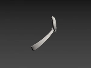 Prop038 White Headband 3D Model
