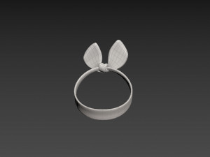 Prop038 White Headband 3D Model