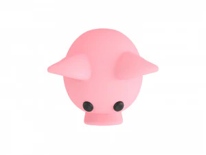 Prop039 Pig Hat 3D Model