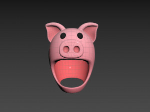 Prop039 Pig Hat Modelo 3D