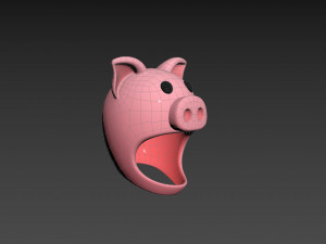 Prop039 Pig Hat Modelo 3D