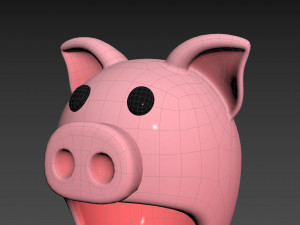 Prop039 Pig Hat Modelo 3D