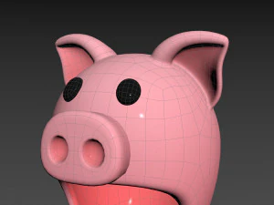 Prop039 Pig Hat 3D Model