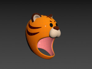Prop040 Tiger Hat Modelo 3D