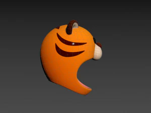 Prop040 Tiger Hat 3D Model