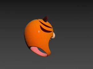 Prop040 Tiger Hat 3D Model