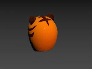 Prop040 Tiger Hat 3D Model