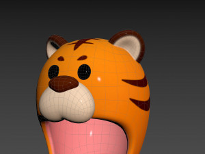 Prop040 Tiger Hat Modelo 3D