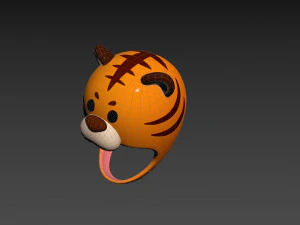 Prop040 Tiger Hat 3D Model