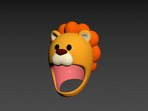 Prop041 Lion Hat 3D मॉडल