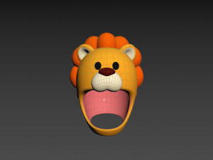 Prop041 Lion Hat 3D मॉडल