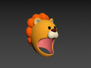 Prop041 Lion Hat 3D मॉडल
