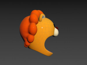 Prop041 Lion Hat 3D मॉडल