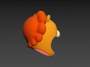Prop041 Lion Hat 3D मॉडल