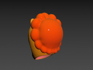 Prop041 Lion Hat 3D मॉडल