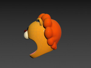 Prop041 Lion Hat 3D मॉडल
