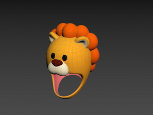 Prop041 Lion Hat 3D मॉडल