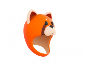 Prop043 Red Panda Hat 3D 模型